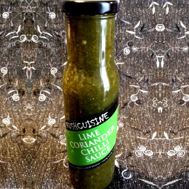 Sauces Lime Coriander Chilli Sauce Kush Cuisine